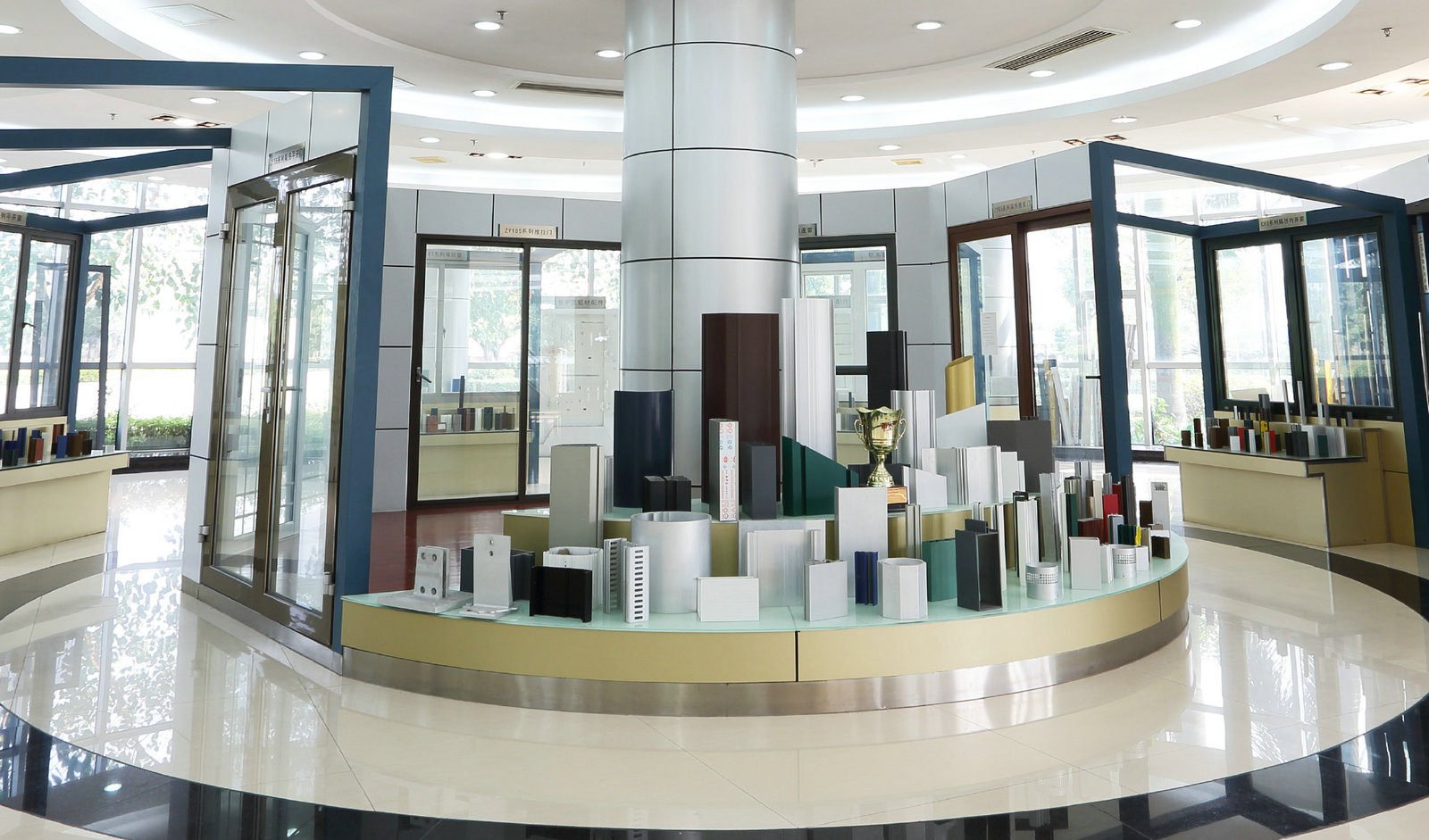 中亞鋁業(yè)展廳風(fēng)采